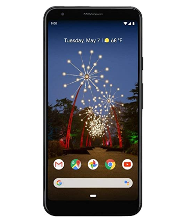Google Pixel 3a XL Verizon Just Black, 64GB